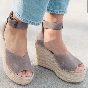 Soludos Positano Platform Wedge Espadrilles - New